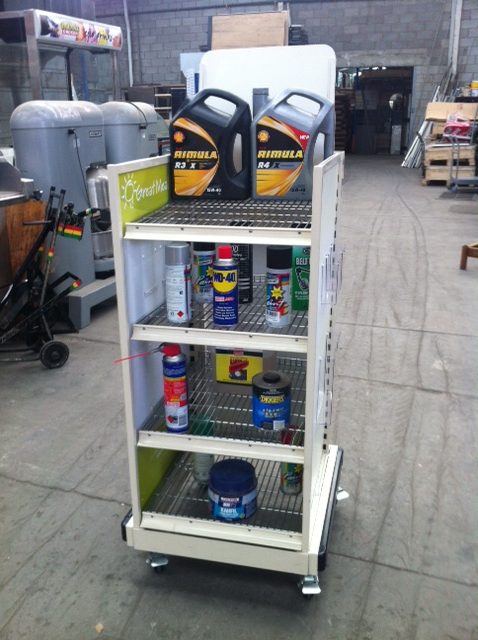portable shelving units